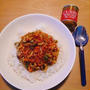 ツナと夏野菜のキーマカレー♪黒糖食パン♪