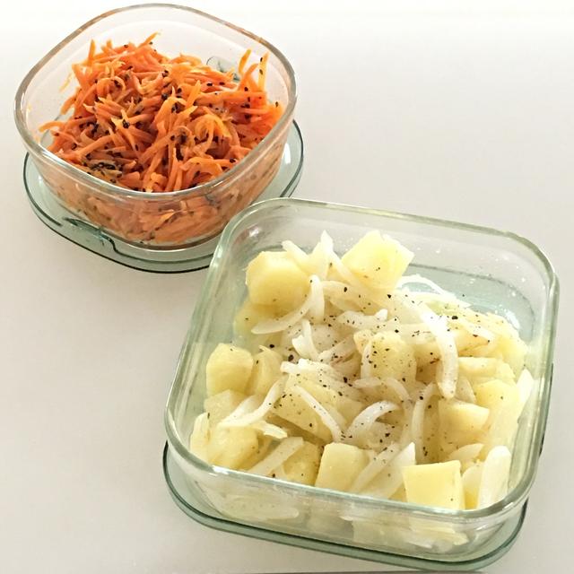 じゃがいも・玉ねぎ・にんじんで作る作りおき。