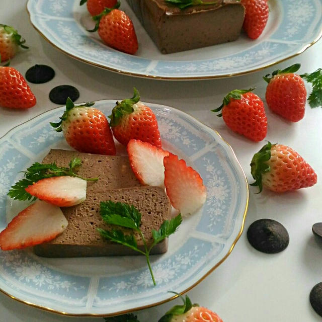 【楽天市場商品で作る】クリチとチョコの濃厚テリーヌ。