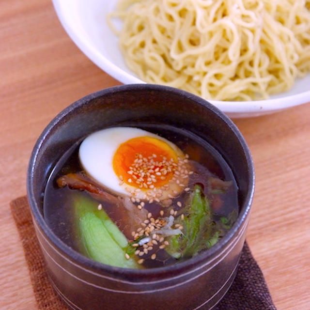 初めての「つけ麺」好評のスープ