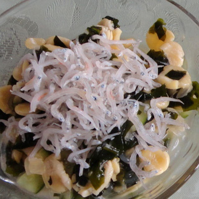 しらすとうち豆の和え物★★★