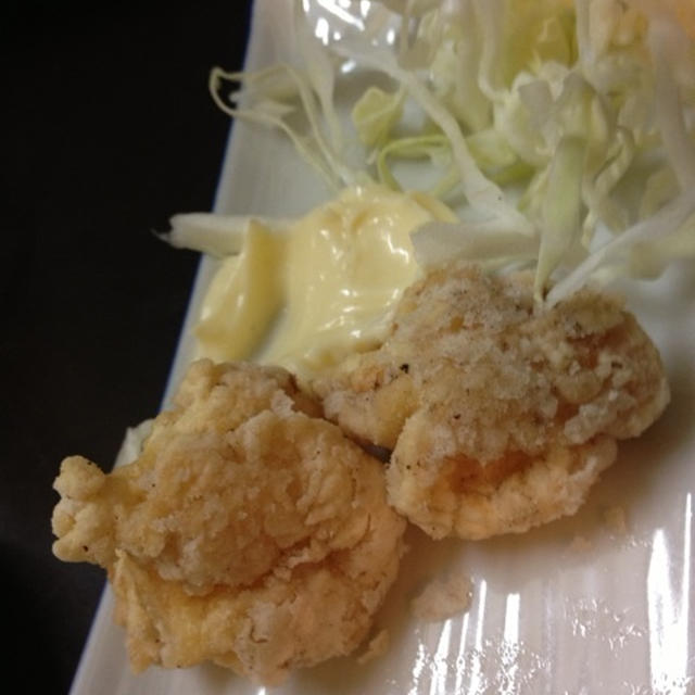 おつまみサイズのエビマヨが美味しかったわ〜