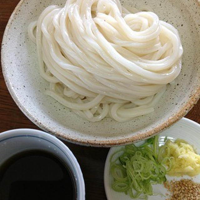 温かくなって来たので「ざるうどん」
