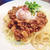 ピリ辛肉味噌韓国風パスタ