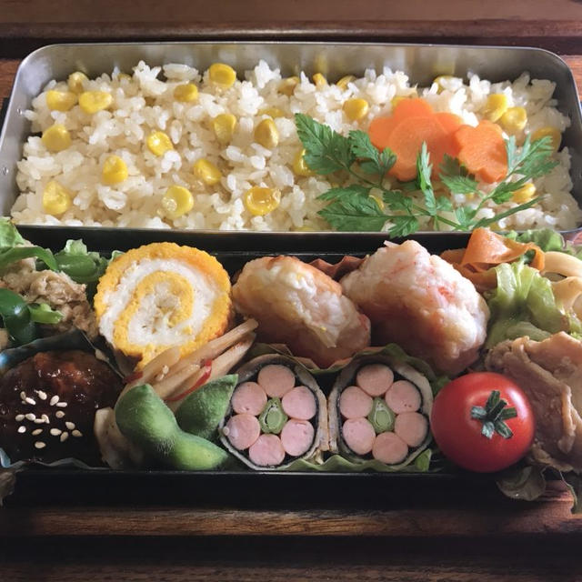 お弁当（バターコーンライス）
