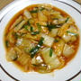 白菜の旨辛麻婆風