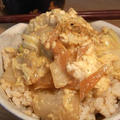 残り汁で、白菜玉子丼｜水滸伝