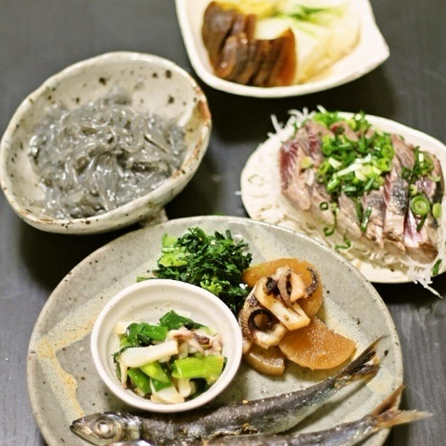 カツオのタタキ定食