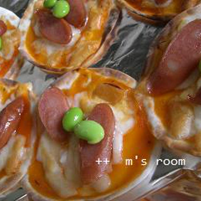 【餃子の皮のﾋﾟｻﾞ】