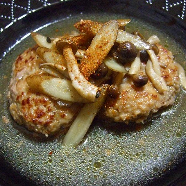 豪雨の日は、ハンバーグで元気出そう！