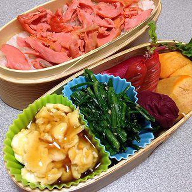 ほぐし鮭弁当