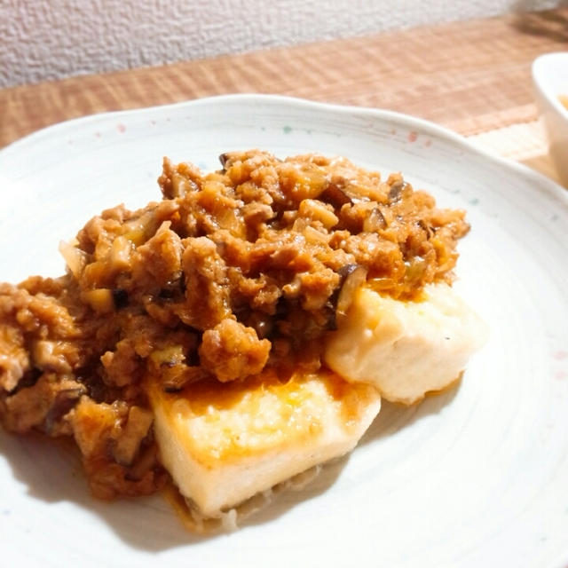 スタミナ豆腐ステーキ（レシピあり）と室内栽培