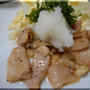 豚トロにんにく塩だれ焼き