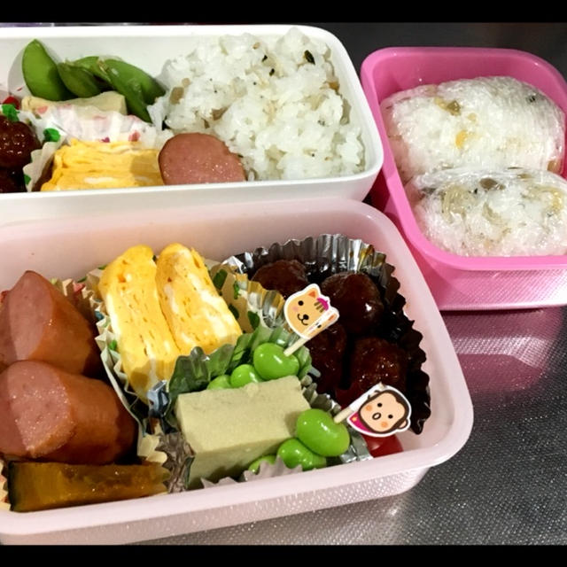 今日のお弁当
