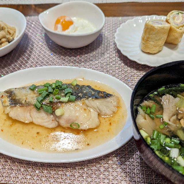 サワラのピリ辛煮