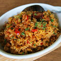 ジャンバラヤ（2）お米をパリッと炊くコツ
