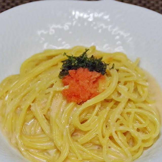 明太子クリームスパゲッティー