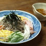 蕎麦の冷やし中華風