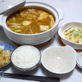 2011年2月12日（土）の晩ごはん。