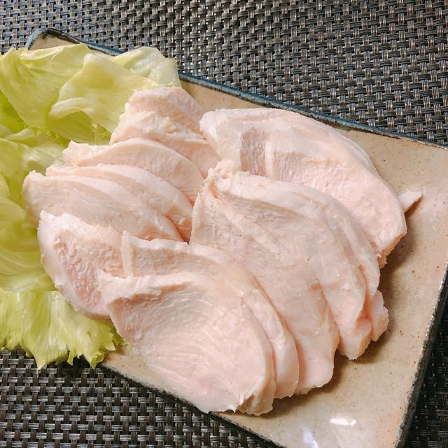 炊飯器で簡単！サラダチキン　蒸し鶏　作り置き　保存