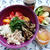 蒸し鶏とトマトのぶっかけ素麺弁当