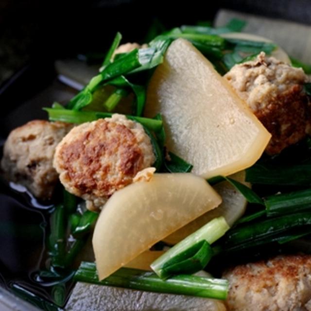 大根と肉団子のオイスター煮