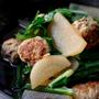 大根と肉団子のオイスター煮