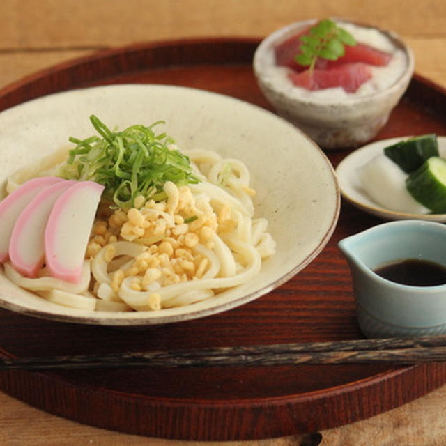 やる気も時間もない日はもう冷やしうどんなんです…
