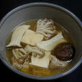 豆腐と茸汁