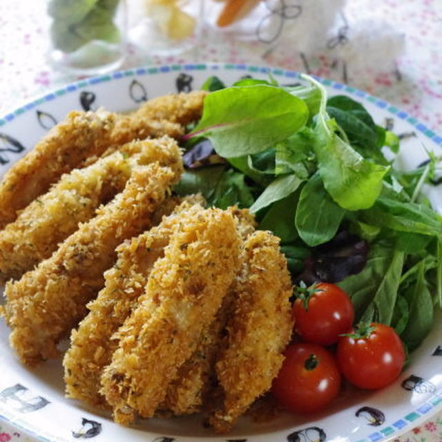 鶏手羽元のガーリックマヨネーズカツ