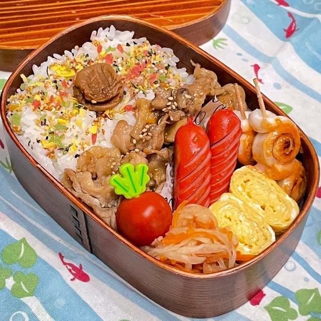 【お弁当】作っとくと便利な自家製だれで簡単弁当!!!!!!!!!!