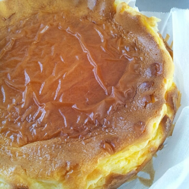 今日のおやつ！チーズケーキ