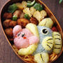 「星のカービィ」カインの立体おにぎり弁当☆虹の島々の仲間のキャラ弁当