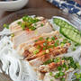 我が家の定番！「鶏むね肉と新玉ねぎのたたき風」～スキレットで作ったらさらにうまし♡でした！