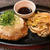 和風ハンバーグ♡人参水菜塩昆布の白和え♡あさり味噌汁