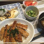 簡単お豆腐ステーキの自宅ご飯とおちびちゃんクッキー作り～♪