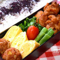 トマトバーグ＆定番おかずのお弁当