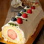 我が家のXmasロールケーキ