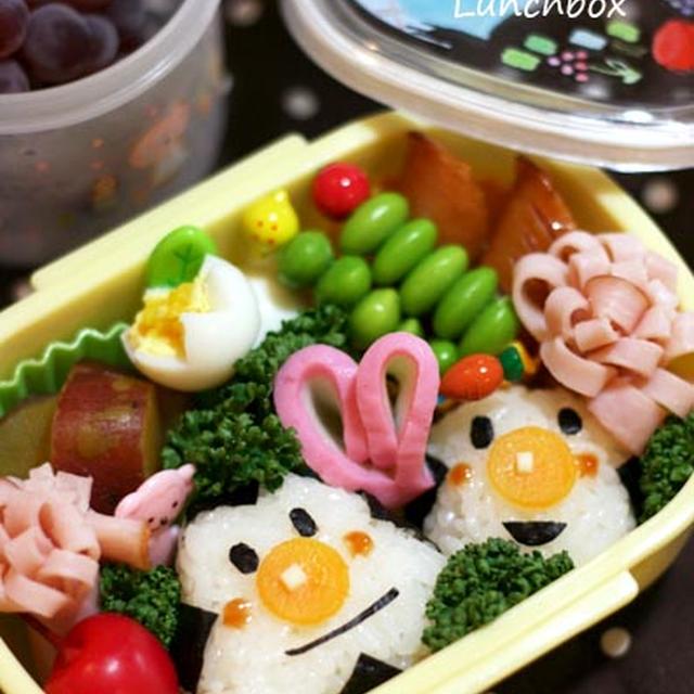おむすびまんとこむすびまん弁当＆小さなお客様★
