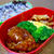 『豚肉のにんにく黒酢醤油』のお弁当♪