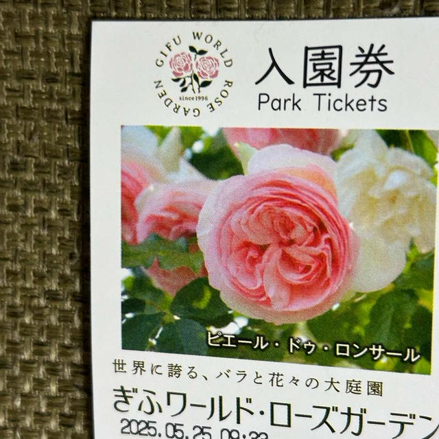 ぎふワールドローズガーデンに行きました