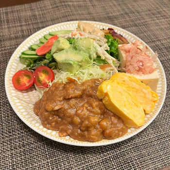 キャベツカレー。