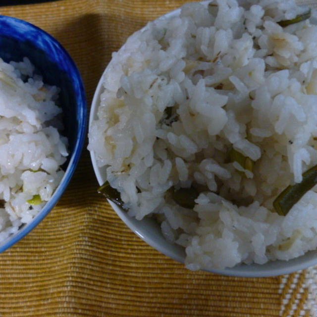 梅雨にぴったり♪枝豆入り「たっぷり新生姜飯」★