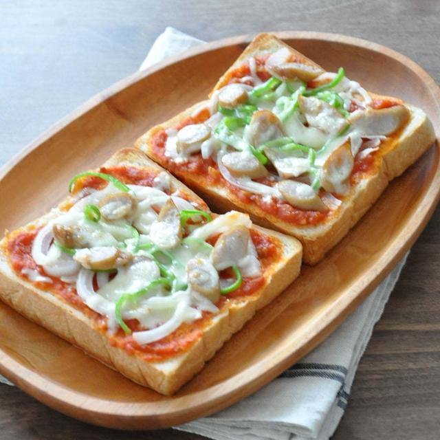 好きなトーストアレンジ♡KALDIのパスタソースでピザトースト