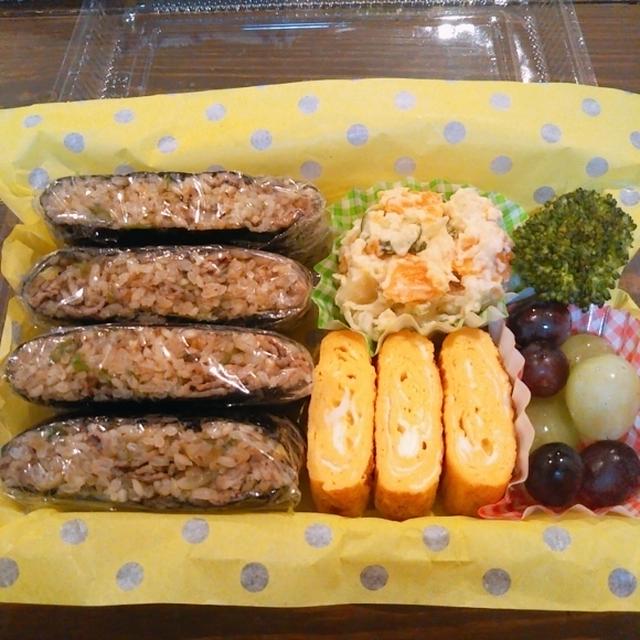 今週のお弁当（２０２２年４月第２週目～おひさしぶり♪♫の使い捨てお弁当箱～）