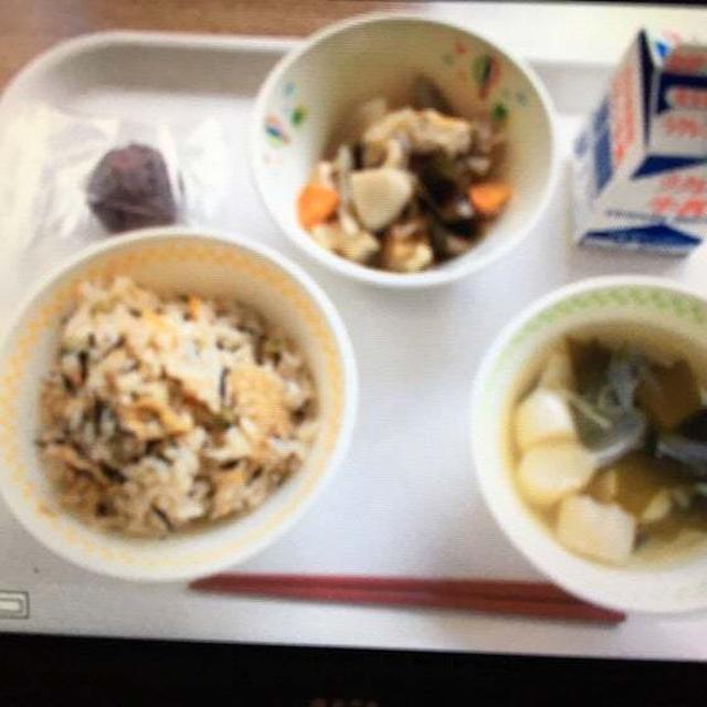 給食レシピdeおうちごはん♡「ひじきごはん」