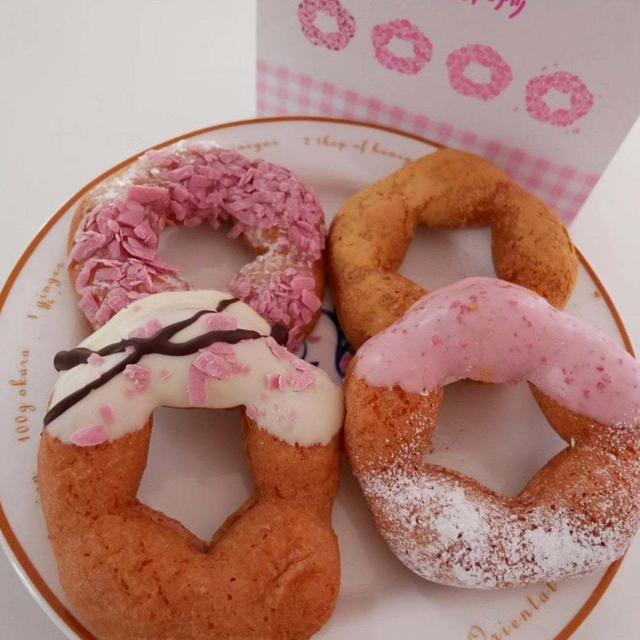 ミスタードーナツ、桜もちっとドーナツ#今日のおやつはこれ