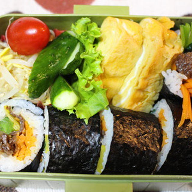 「キンパ」弁当