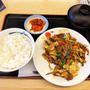 回鍋肉定食を食べてみた（選べる小鉢はキムチを選択） 〜松屋・期間限定〜