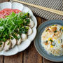 【炊飯器調理】ちくわチャーハンとよだれ鶏の中華献立〜どさんこワイドレシピ〜